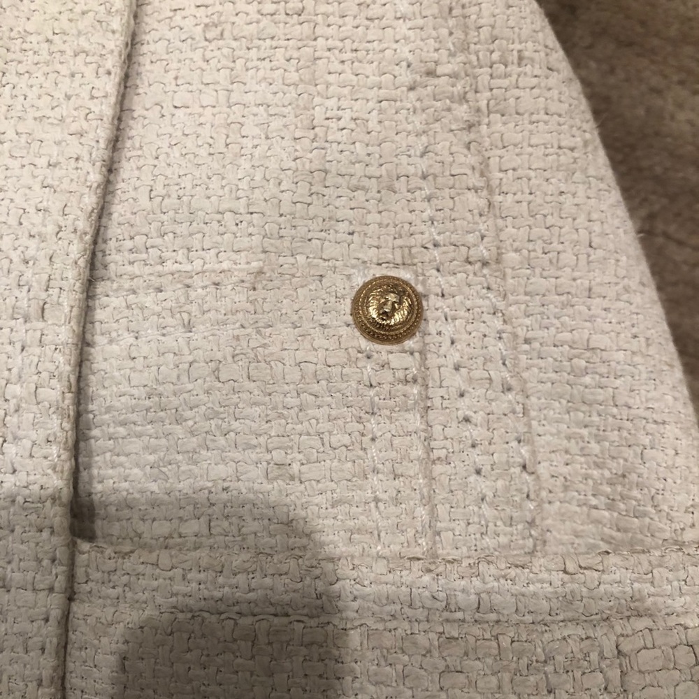NWOT Balmain Button Front Mini Skirt - Picture 9 of 14